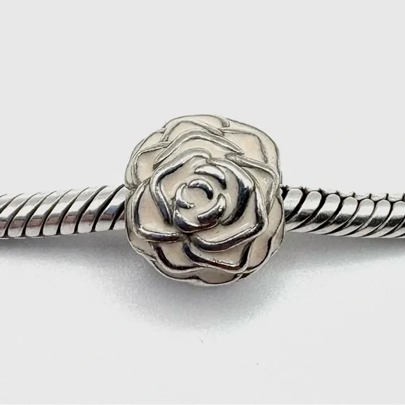 Pandora Rose Garden Love Sterling Silver Clip Charm - Picture 2 of 5
